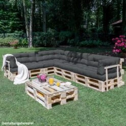 Beautissu Style – Palletkussen Set – 1x Zitkussen 120x80 Cm & 1x Rugkussen 120x40 Cm – Graphiet Grijs 15 Beautissu Style – Palletkussen Set – 1x Zitkussen 120x80 Cm & 1x Rugkussen 120x40 Cm – Graphiet Grijs -Optimaal Tuinmeubel Winkel 1200x1200 1261