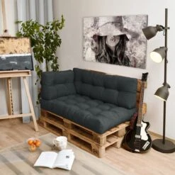 Beautissu Style – Palletkussen Set – 1x Zitkussen 120x80 Cm & 1x Rugkussen 120x40 Cm – Graphiet Grijs 17 Beautissu Style – Palletkussen Set – 1x Zitkussen 120x80 Cm & 1x Rugkussen 120x40 Cm – Graphiet Grijs -Optimaal Tuinmeubel Winkel 1200x1200 1263