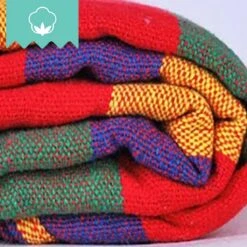 Dubbele Hangmat Rood Met Spreidstok - 1 Of 2 Persoons - Lig Oppervlak 190x150cm - Lengte 260cm -Optimaal Tuinmeubel Winkel 1200x1200 1307