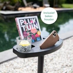 Vita5 Hangmat Met Standaard – 2 Persoons – Incl. Bekerhouder – 205kg Draaggewicht – Beige/Wit -Optimaal Tuinmeubel Winkel 1200x1200 1334