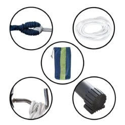 Hangmat Met Standaard En Opbergtas – 2 Persoons – Max. Draaggewicht 200Kg – Hangmatset – Hangmatten – Hang Mat Voor Binnen En Buiten – Hangmatstandaard – Hammock – Blauw / Groen 13 Hangmat Met Standaard En Opbergtas – 2 Persoons – Max. Draaggewicht 200Kg – Hangmatset – Hangmatten – Hang Mat Voor Binnen En Buiten – Hangmatstandaard – Hammock – Blauw / Groen -Optimaal Tuinmeubel Winkel 1200x1200 1344