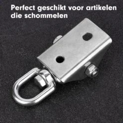 Luxe Ophangsysteem - 180° Schommelen, 360° Roteerbaar - Plafondhaak - Ophanghaak - Hangstoel Buiten - Hangstoel Binnen – Schommelstoel - Schommel - Bokszakken - RVS - Nederlandse Handleiding - 18 Luxe Ophangsysteem - 180° Schommelen, 360° Roteerbaar - Plafondhaak - Ophanghaak - Hangstoel Buiten - Hangstoel Binnen – Schommelstoel - Schommel - Bokszakken - RVS - Nederlandse Handleiding - -Optimaal Tuinmeubel Winkel 1200x1200 21