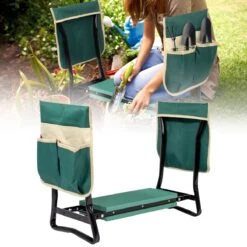 Uten - Kniebankje Tuin - Knie Steun - Tuinkruk Inklapbaar - Kniesteun Tuinieren - Kniekussen - Tot 150 Kg - Groen -Optimaal Tuinmeubel Winkel 1200x1200 244