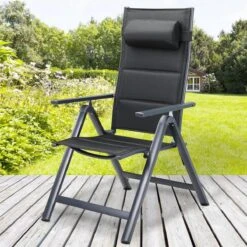 Casaria Tuinstoel Aluminium - 2 Stuks Inklapbaar - Antraciet 20 Casaria Tuinstoel Aluminium - 2 Stuks Inklapbaar - Antraciet -Optimaal Tuinmeubel Winkel 1200x1200 264