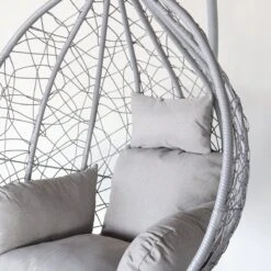 Egg Hangstoel Roundabout Grijs 10 Egg Hangstoel Roundabout Grijs -Optimaal Tuinmeubel Winkel 1200x1200 270