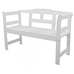 SenS-Line Friesen Tuinbank - Hout - Wit -Optimaal Tuinmeubel Winkel 1200x1200 339