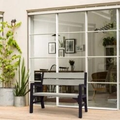 Keter Montero Tuinbank – 2-personen - 120x61x91cm - Grafiet -Optimaal Tuinmeubel Winkel 1200x1200 355