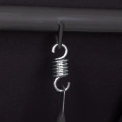 Springos Schommelbank | Linda-Schommel | 3-zits | Waterafstotend | Inclusief 2 Kussens | Verstelbare Luifel | 162 X 200 X 120 Cm | Zwart -Optimaal Tuinmeubel Winkel 1200x1200 368