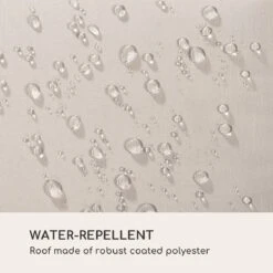 Blumfeldt Palermo Schommelbank - Hollywoodschommel 130 X 207 Cm - Ligbed Met Dak - Schommelstoel Voor 2 Personen - Tuinbank Inclusief Nekkussens - Stalen Frame En Polyester Dak - Grijs -Optimaal Tuinmeubel Winkel 1200x1200 378