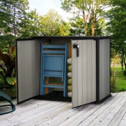 Keter Patio Store Opbergkast - 139,5x77x120cm - Grijs -Optimaal Tuinmeubel Winkel 1200x1200 469