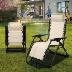 Sens Design Tuinstoel - Ligstoel Tuin - Beige 11 Sens Design Tuinstoel - Ligstoel Tuin - Beige -Optimaal Tuinmeubel Winkel 1200x1200 5