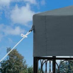 Casaria Paviljoen Lorca 3x3m - UV-bescherming 50+ Metaal - Antraciet 20 Casaria Paviljoen Lorca 3x3m - UV-bescherming 50+ Metaal - Antraciet -Optimaal Tuinmeubel Winkel 1200x1200 541