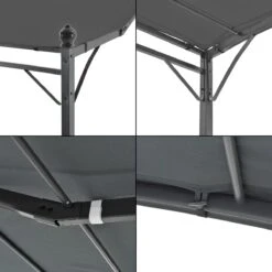 Pergola Tuinpaviljoen 300x250x243 Cm Antraciet Donkergrijs -Optimaal Tuinmeubel Winkel 1200x1200 573