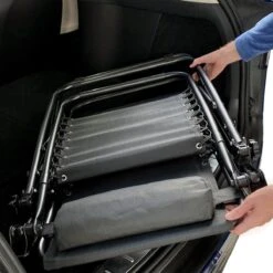 LifeGoods Opvouwbare Tuinstoelen - Verstelbaar Zonnescherm - 2 Stuks - 30°-90° Verstelbaar - Metaal - Zwart -Optimaal Tuinmeubel Winkel 1200x1200 61