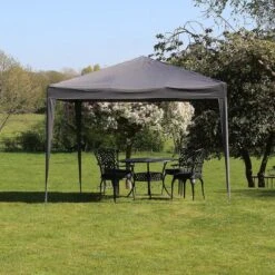 Ambiance Easy-up Partytent - 3x3m - Opvouwbaar - Grijs 11 Ambiance Easy-up Partytent - 3x3m - Opvouwbaar - Grijs -Optimaal Tuinmeubel Winkel 1200x1200 610