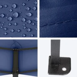 LifeGoods Partytent - 3x4.5 M - Easy Up - Opvouwbaar - Waterdicht - Draagtas Met Wieltjes - Donkerblauw 13 LifeGoods Partytent - 3x4.5 M - Easy Up - Opvouwbaar - Waterdicht - Draagtas Met Wieltjes - Donkerblauw -Optimaal Tuinmeubel Winkel 1200x1200 630