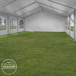 Hoogwaardige Partytent 3x6 M Van 240 G/m² PE Zeil Tuintent Feesttent Waterdicht In Wit 16 Hoogwaardige Partytent 3x6 M Van 240 G/m² PE Zeil Tuintent Feesttent Waterdicht In Wit -Optimaal Tuinmeubel Winkel 1200x1200 677