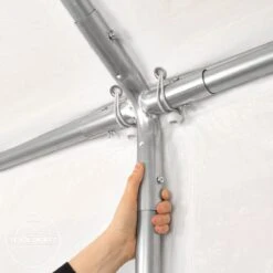 Hoogwaardige Partytent 3x6 M Van 240 G/m² PE Zeil Tuintent Feesttent Waterdicht In Wit 19 Hoogwaardige Partytent 3x6 M Van 240 G/m² PE Zeil Tuintent Feesttent Waterdicht In Wit -Optimaal Tuinmeubel Winkel 1200x1200 680