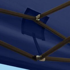 LifeGoods Partytent - 3x3 M - Zijwanden - Easy Up - Opvouwbaar - Waterdicht - Draagtas Met Wieltjes - Donkerblauw -Optimaal Tuinmeubel Winkel 1200x1200 708