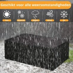 Beschermhoes Tuinmeubelen - Tuintafel - Loungeset - Tuinset - 213x132x74 Cm -Optimaal Tuinmeubel Winkel 1200x1200 713
