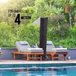 MaxxGarden Parasolhoes - Afdekhoes Voor Zweefparasol - Beschermhoes - 200-400 Cm - Met Rits En Trekkoord - Zwart 14 MaxxGarden Parasolhoes - Afdekhoes Voor Zweefparasol - Beschermhoes - 200-400 Cm - Met Rits En Trekkoord - Zwart -Optimaal Tuinmeubel Winkel 1200x1200 724