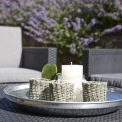 Allibert Arica Tuintafel - 79x59,5x42 Cm - Grafiet -Optimaal Tuinmeubel Winkel 1200x1200 790