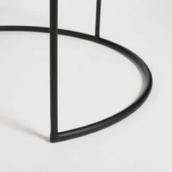 Mica Decorations Leandro Bijzettafel - Set Van 2 - H45 X Ø45 Cm - Zwart 11 Mica Decorations Leandro Bijzettafel - Set Van 2 - H45 X Ø45 Cm - Zwart -Optimaal Tuinmeubel Winkel 1200x1200 800