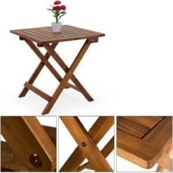 Merkloos EezyLife Houten Bijzettafel - 46x46x46cm - Acacia Hout - Tuintafel 14 Merkloos EezyLife Houten Bijzettafel - 46x46x46cm - Acacia Hout - Tuintafel -Optimaal Tuinmeubel Winkel 1200x1200 811