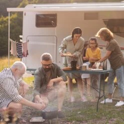 LifeGoods Klaptafel - Inklapbaar - 180 Cm - 6 Tot 8 Personen - Zwart -Optimaal Tuinmeubel Winkel 1200x1200 851