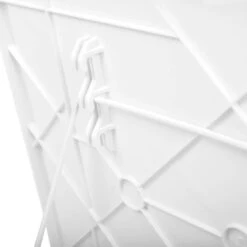 Luxe Inklapbare Balkontafel – 52 X 40 X 56cm – Wit – Hangend – Balkonbar – Balkontafels – Balkontafeltje – Hangtafel Balkon – Balcony Table – Voor Aan Het Balkon – Ophangbaar – Opklapbaar – Tafel – Inklapbaar – Buiten – Tafeltje – Klaptafel -Optimaal Tuinmeubel Winkel 1200x1200 884