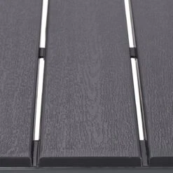 Relaxdays Tuintafel Vierkant - Grijze Buitentafel - Eettafel Tuin - Moderne Balkontafel -Optimaal Tuinmeubel Winkel 1200x1200 910