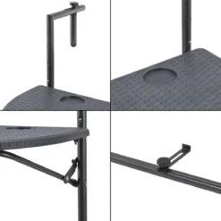 Balkontafel Cicala Inklapbaar 83,5x60x64 Cm Donkergrijs 13 Balkontafel Cicala Inklapbaar 83,5x60x64 Cm Donkergrijs -Optimaal Tuinmeubel Winkel 1200x1200 915