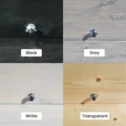 GoudmetHout Inklapbare Balkontafel - Balkonbar - Balkon Tafel - 99 Cm - Hout - Transparant Wash - Reling Smal -Optimaal Tuinmeubel Winkel 1200x1200 919