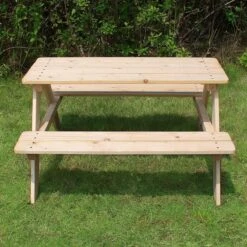 MaxxGarden Kinder Picknicktafel - 90x79x50cm - Hout 15 MaxxGarden Kinder Picknicktafel - 90x79x50cm - Hout -Optimaal Tuinmeubel Winkel 1200x1200 931