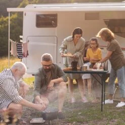 LifeGoods Klaptafel - Inklapbaar - 120 Cm - 4 Personen - Zwart -Optimaal Tuinmeubel Winkel 1200x1200 950