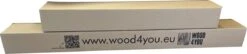 Wood4you - Tuinbank - Ameland - 'Doe Het Zelf' Bouwpakket Steigerhout 152Lx72Hx57D Cm - Incl Kussen -Optimaal Tuinmeubel Winkel 1200x260