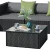 Intimo Garden Levanzo Loungeset – Zwart - 5 Tot 6 Persoons