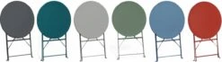 Emilia - Ronde Inklapbare Bistrotafel Ø60cm Van Gepoedercoat Staal – Terra Cotta 9 Emilia - Ronde Inklapbare Bistrotafel Ø60cm Van Gepoedercoat Staal – Terra Cotta -Optimaal Tuinmeubel Winkel 1200x337