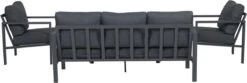 Garden Impressions Durban Loungeset - 4-delig - Zwart -Optimaal Tuinmeubel Winkel 1200x402