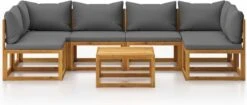 Decoways - 7-delige Loungeset Met Kussens Massief Acaciahout 13 Decoways - 7-delige Loungeset Met Kussens Massief Acaciahout -Optimaal Tuinmeubel Winkel 1200x509 2