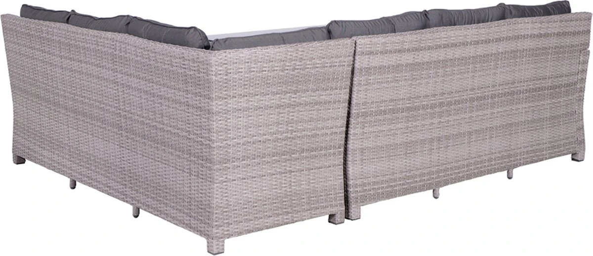 Garden Impressions Blue Bird Dining Loungeset 5-delig - Rechts - Bruin/antraciet 9 Garden Impressions Blue Bird Dining Loungeset 5-delig - Rechts - Bruin/antraciet - Afbeelding 9