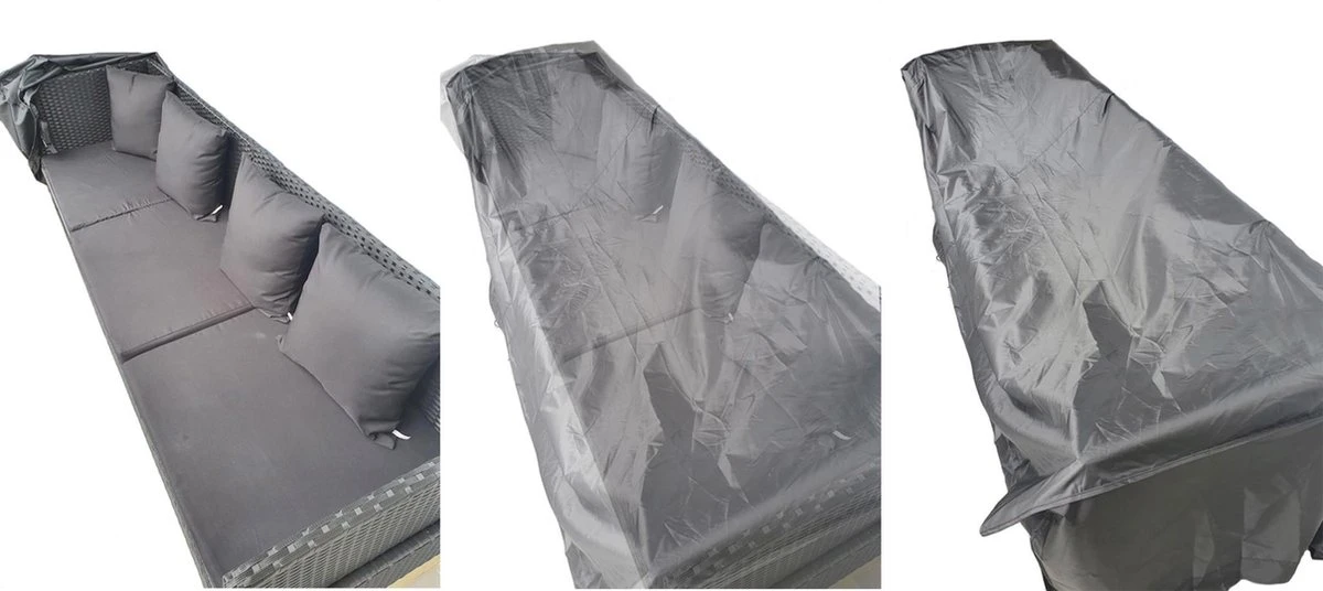 CUHOC - Beschermhoes Tuinbank - Tuinbankhoes - Golden Label - 224x84x66 - Aflopend 5 CUHOC - Beschermhoes Tuinbank - Tuinbankhoes - Golden Label - 224x84x66 - Aflopend - Afbeelding 5