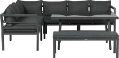 Blakes Lounge Diningset - 4 Delig - Donker Grijs 22 Blakes Lounge Diningset - 4 Delig - Donker Grijs -Optimaal Tuinmeubel Winkel 1200x583
