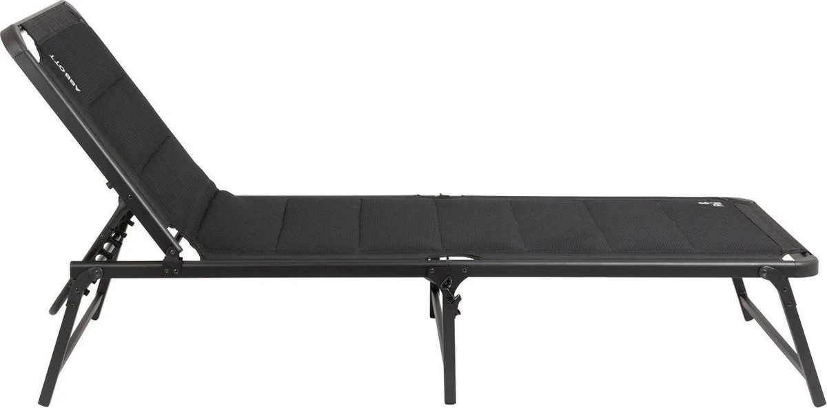 Redwood Abbott Ligbed - Stretcher/ligbedden - Inklapbaar - Zwart 4 Redwood Abbott Ligbed - Stretcher/ligbedden - Inklapbaar - Zwart - Afbeelding 4