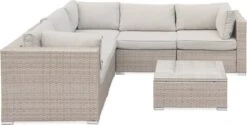 Alice's Garden Loungeset Napoli - 5 Plaatsen - Wicker - 6 Elementen - Beige/Beige 10 Alice's Garden Loungeset Napoli - 5 Plaatsen - Wicker - 6 Elementen - Beige/Beige -Optimaal Tuinmeubel Winkel 1200x609