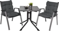 Beautissu Flair NL – Set Van 2 Tuinkussen Lage Rug Antraciet – 100x50 Cm – Zitkussen Matraskussen Voor Tuin Meubelen -Optimaal Tuinmeubel Winkel 1200x631 6