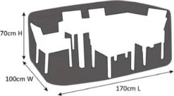 SORARA® Tuinmeubelhoes - Beschermhoes Tuinset - 160 X 90 X 70 Cm. 17 SORARA® Tuinmeubelhoes - Beschermhoes Tuinset - 160 X 90 X 70 Cm. -Optimaal Tuinmeubel Winkel 1200x665 1