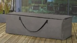 Opbergtas Voor Tuinmeubelkussens - 200 X 75 X 60 Cm (4 – 6 Lounge- Tuinkussens) - Grijs / Antraciet 11 Opbergtas Voor Tuinmeubelkussens - 200 X 75 X 60 Cm (4 – 6 Lounge- Tuinkussens) - Grijs / Antraciet -Optimaal Tuinmeubel Winkel 1200x669