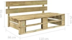VidaXL Tuinbank Pallet Hout -Optimaal Tuinmeubel Winkel 1200x672