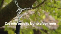 Vita5 XXL Hangstoel | Binnen&Buiten Hangnest | Incl. 2 Kussens En Boekenvak | Volwassenen&Kinderen | Hangmatstoel Tot 225kg | Grijs -Optimaal Tuinmeubel Winkel 1200x675 3